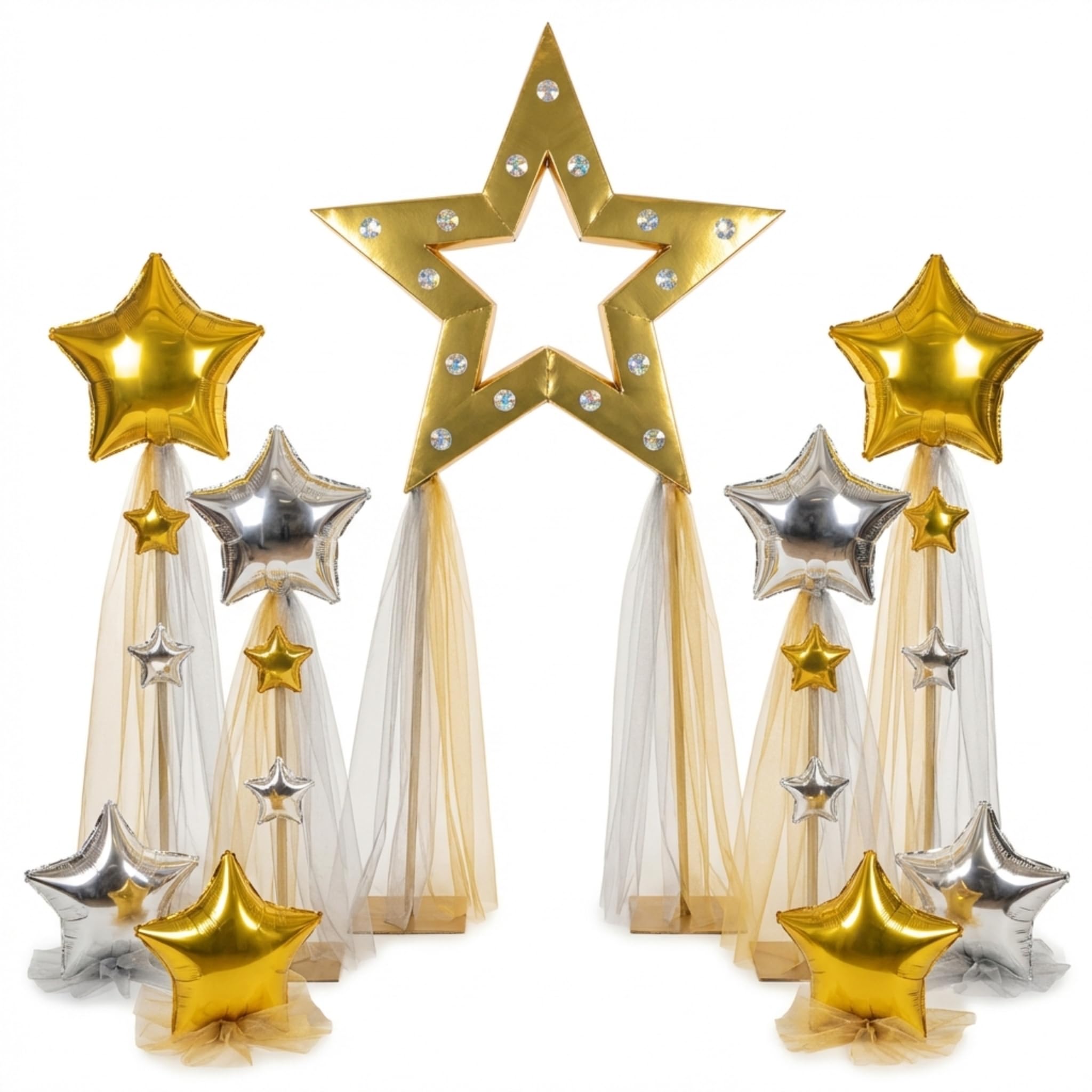 Amazon.com: Happy Graduates Bright Stars Complete Stage Prop Theme