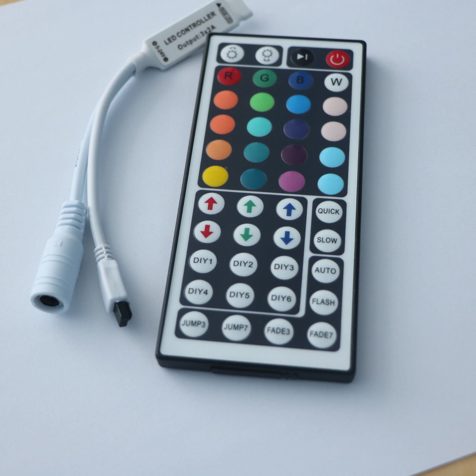 Bande Led Télécommande De Remplacement 44 Touches Ir Télécommande 2