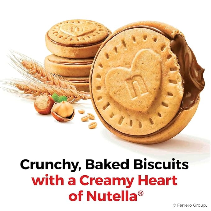 Nutella Biscuits, Galletas Rellenas 38.8 oz (4 bolsas) miniatura 3