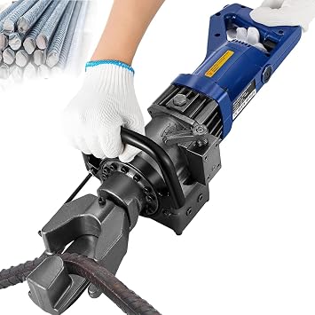Electric Hydraulic Rebar Bender, 900W Portable Rebar Bending Machine, Bending up to 5/8 Inch #5 4-16mm Within 5 Seconds, High Power Steel Rebar Bender