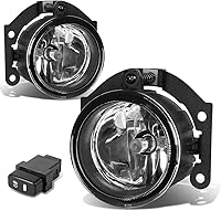 DNA Motoring FL-ZTL-178-CH Fog Lights Driver & Passenger Side for 2010-2015 Mitsubishi Outlander, Outlander Sport, RVR - SAE/DOT Approved