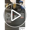 4000PSI Pressure Washer Pump Horizontal Shaft 1" For EB4040HA For Honda GX340 11HP GX390 13HP Engine Powered Pressure Washer For Devilblis EXHP3640 For Annovi Reverberi RKV4G36