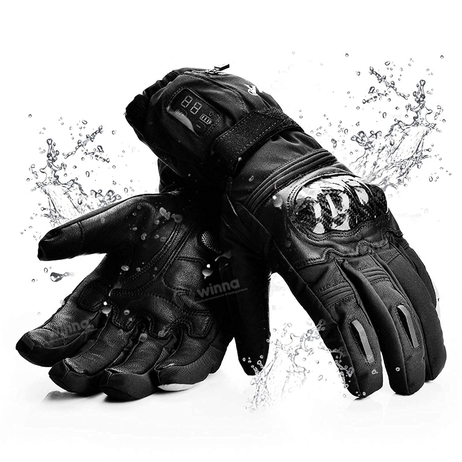 Gants chauffants pour randonnée et sports de plein air en hiver M