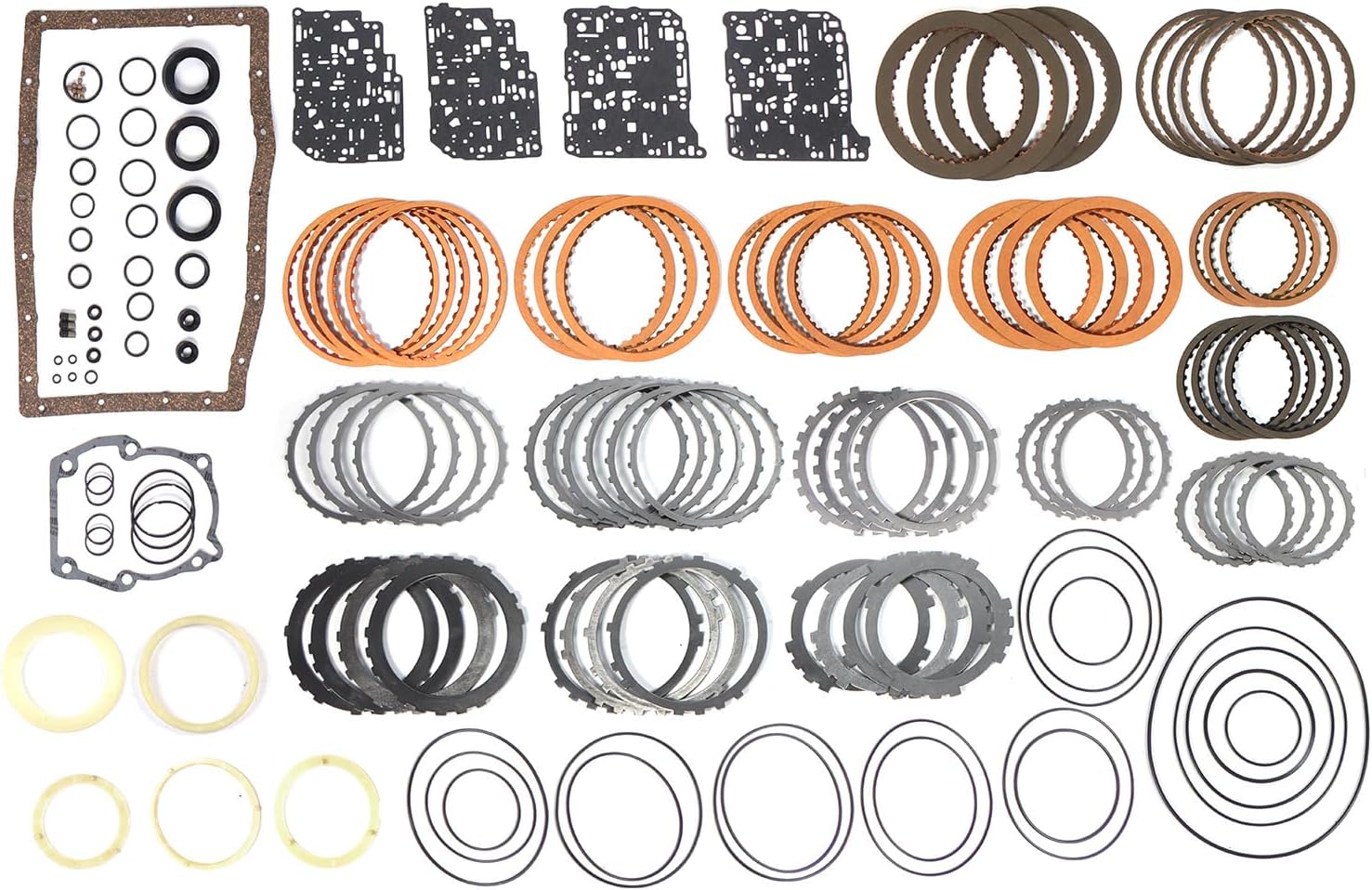 A761E A760E Transmission Master Rebuild Kit Overhaul Fits for 2005-UP Crown,for 2006-2009 IS250 GS350 IS350 LS430 GS350 Car Aftermarket Parts