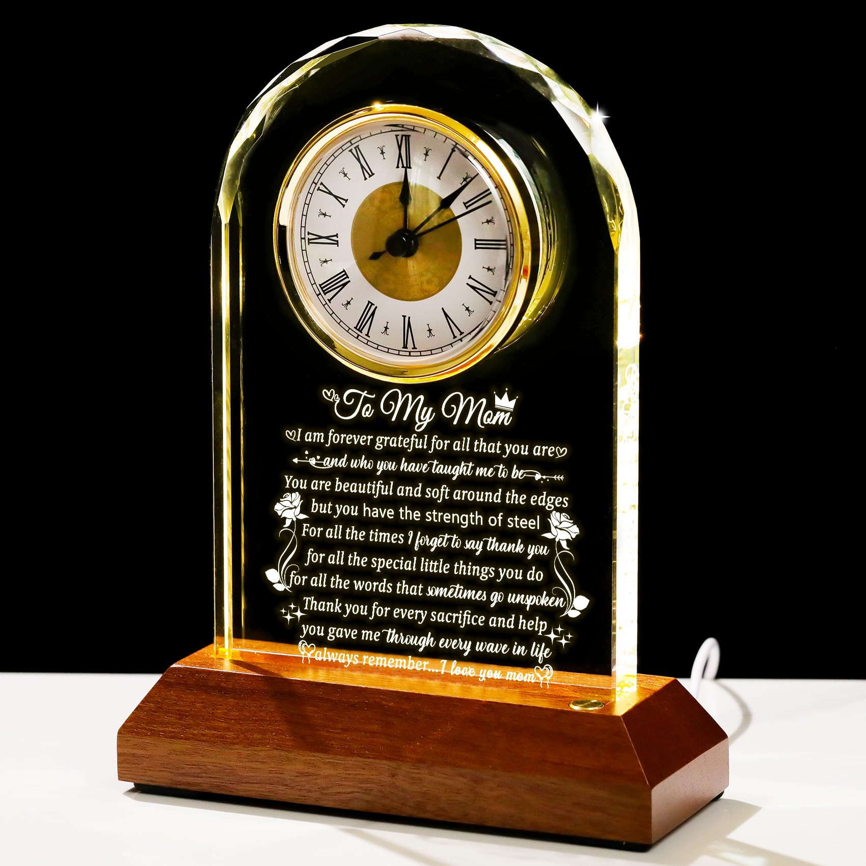 Arikyrist Glass Clock