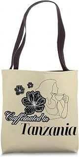 Caffeinated In Tanzania Travel Vacation Tote Bag