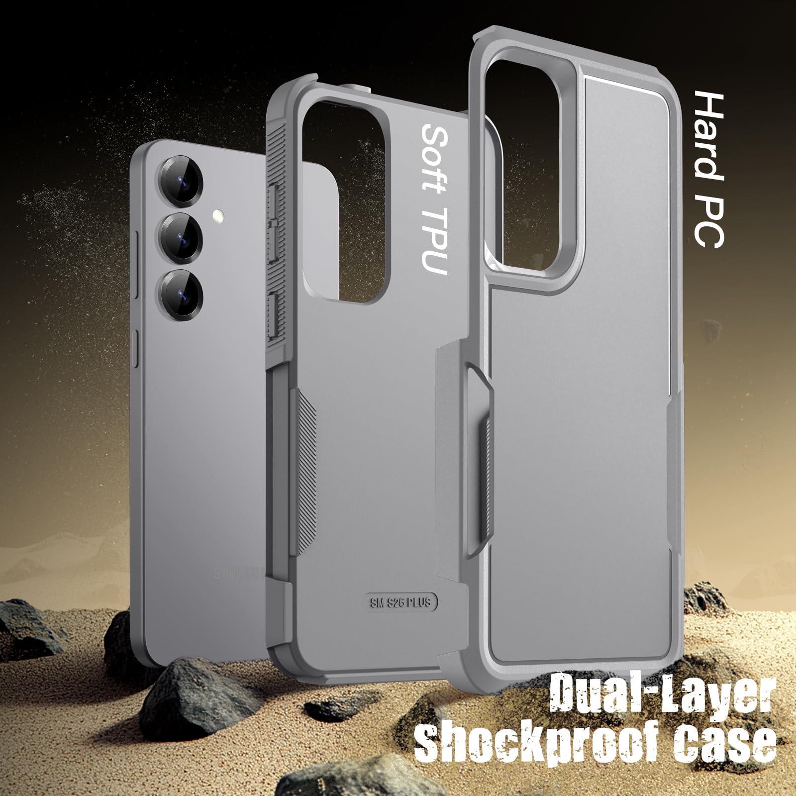 Amazon.com: JETech Case for Samsung Galaxy S25 Plus 5G, Heavy Duty