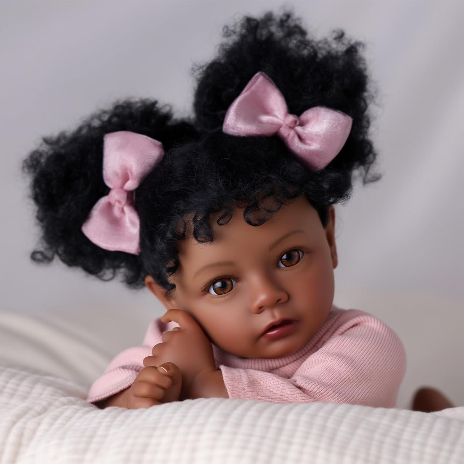 BABESIDE Drink and Wet Reborn Baby Dolls,20 Inch Lifelike Handmade Soft Vinyl Realistic Baby Doll, Can Drink & Pee, Poseable Real Life Baby Doll with Clothes and Toy Gift for Kids Age 3+