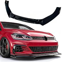 Front Bumper Lip Spoiler for VW Golf GTI,Golf R,R-Line MK7 7.5 2015-2021
