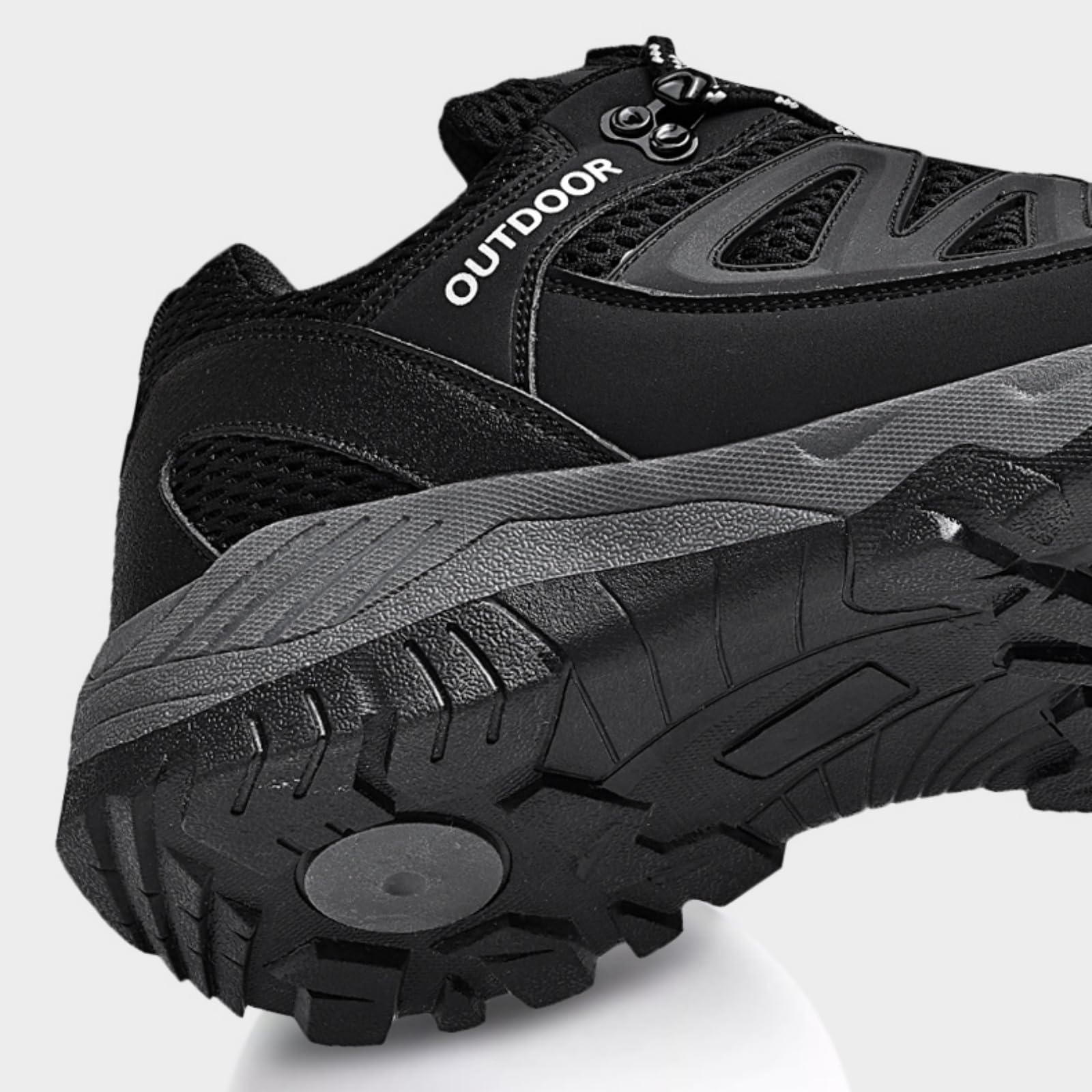 Lekkie męskie buty turystyczne oddychające buty trekkingowe | Niskie, ze wsparciem łuku stopy, antypoślizgowe, Sportowe w stylu casual, buty do chodzenia, na szlak i kemping