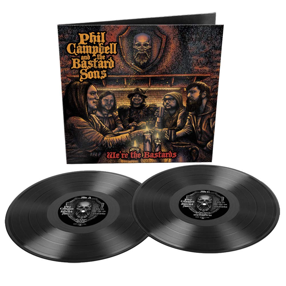 We're the Bastards 2LP (black in gatefold) [VINYL]