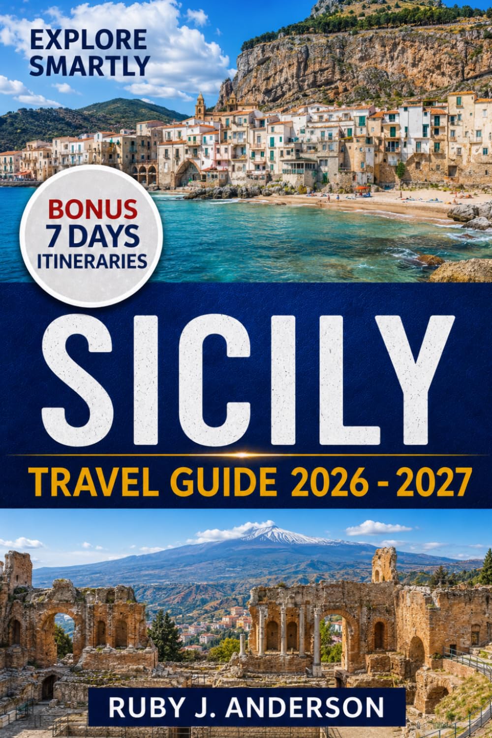 Sicily Travel Guide 2026-2027: Complete Maps, Palermo, Catania, Syracuse, Taormina & Mount Etna, Hidden Gems, Local Tips, Coastal Itineraries