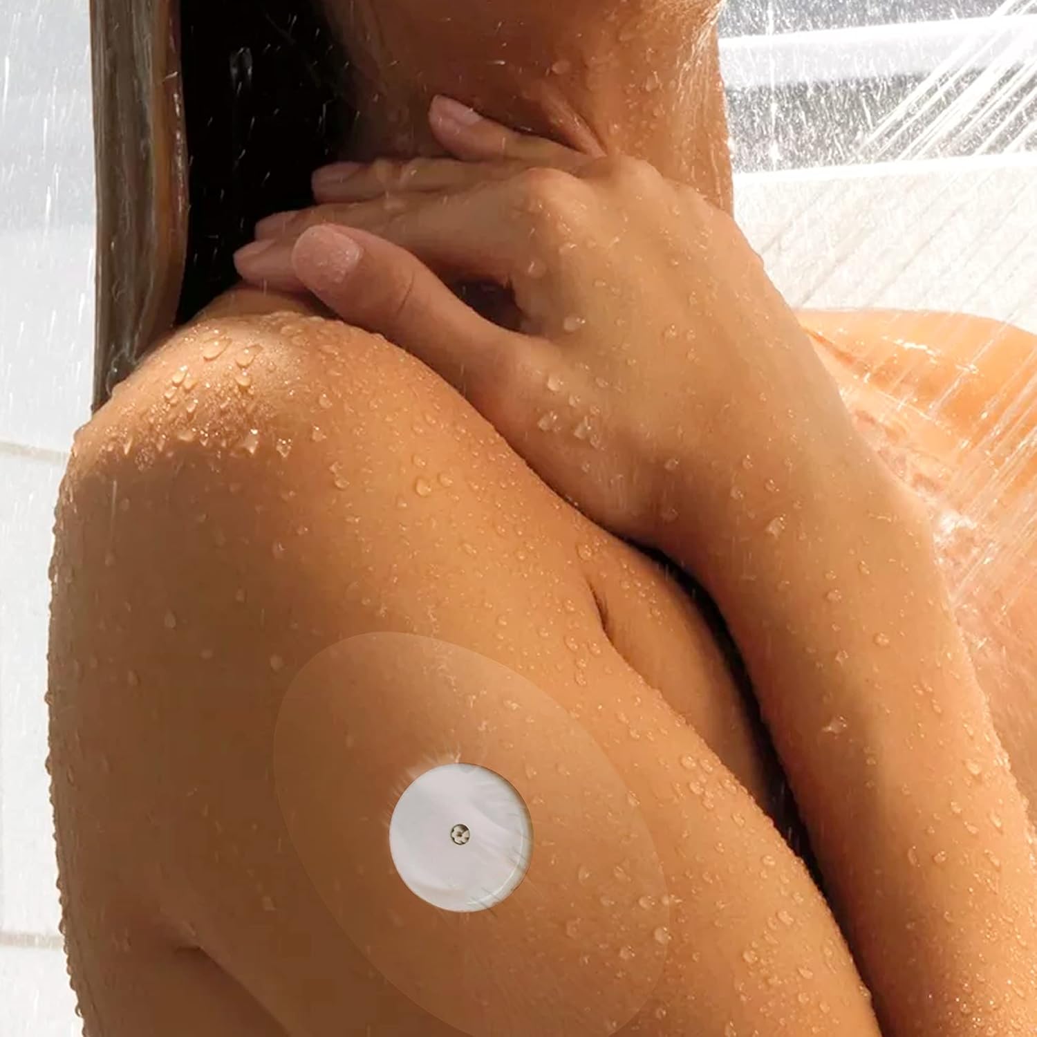 Fixic Freestyle Adhesive Patches 25 PCS – Good for Libre – Enlite – Guardian – Waterproof Adhesive Bandages – Transparent Adhesive Patches – Pre-Cut Back Paper – Long Fixation for Your Sensor! : Health & Household