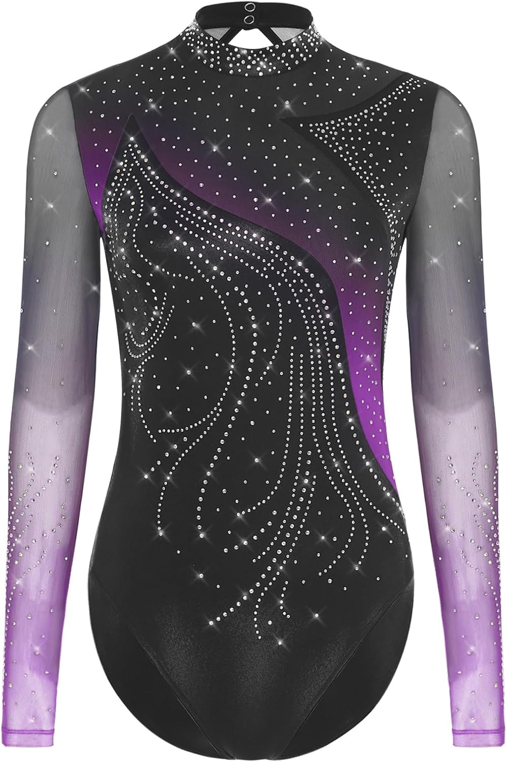 YiZYiF Women 2Pcs Gymnastics Leotard with Shorts Ballet Dance Outfit Figure Skating Costume