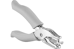 Single Hole Punch: Perfect Circle Paper Clips