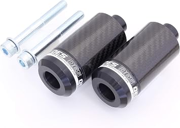 OES Carbon Frame Sliders Yamaha FZ8 2011 2012 2013 No Cut White