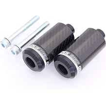 OES Carbon Frame Sliders Yamaha FZ8 2011 2012 2013 No Cut White