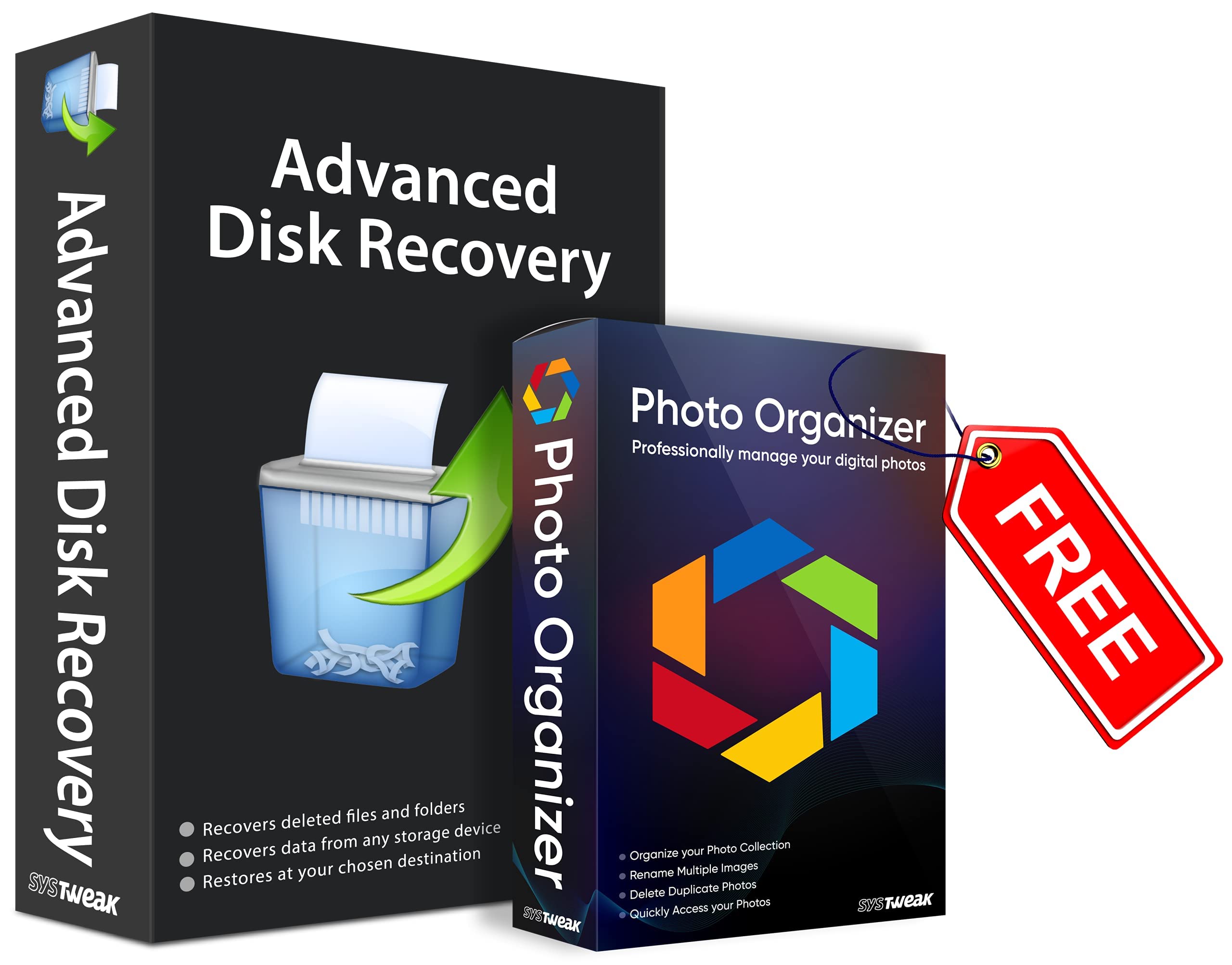 Systweak Advanced Disk Recovery Software 1 PC 1 año, Recupere archivos borrados, documentos y otros archivos de PC con Windows | USB | disco duro usb (correo electrónico solo en 2 horas, sin CD)