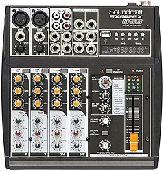 Mesa de Som 6 Canais USB SX602FX