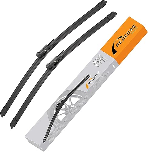 PEJIEDAS Repuesto de limpiaparabrisas de 26 + 23 pulgadas para Toyota Sequoia 2008-2018 Toyota Tundra 2007-2018, calidad original de fábrica