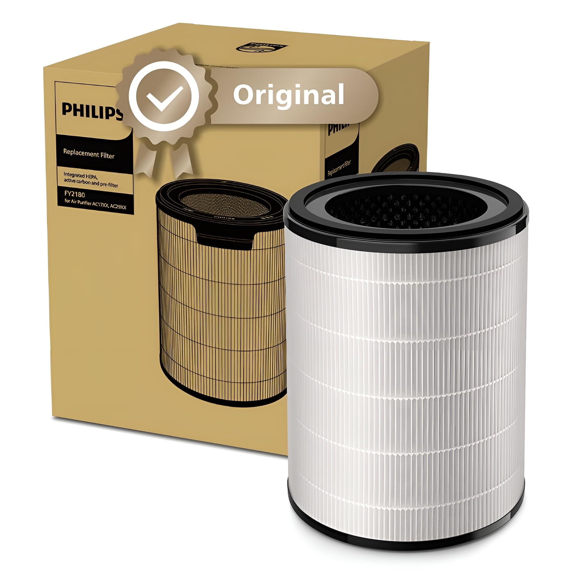 Philips Original Air Purifier Filter 1000i & 2000i, HEPA + Active Carbon