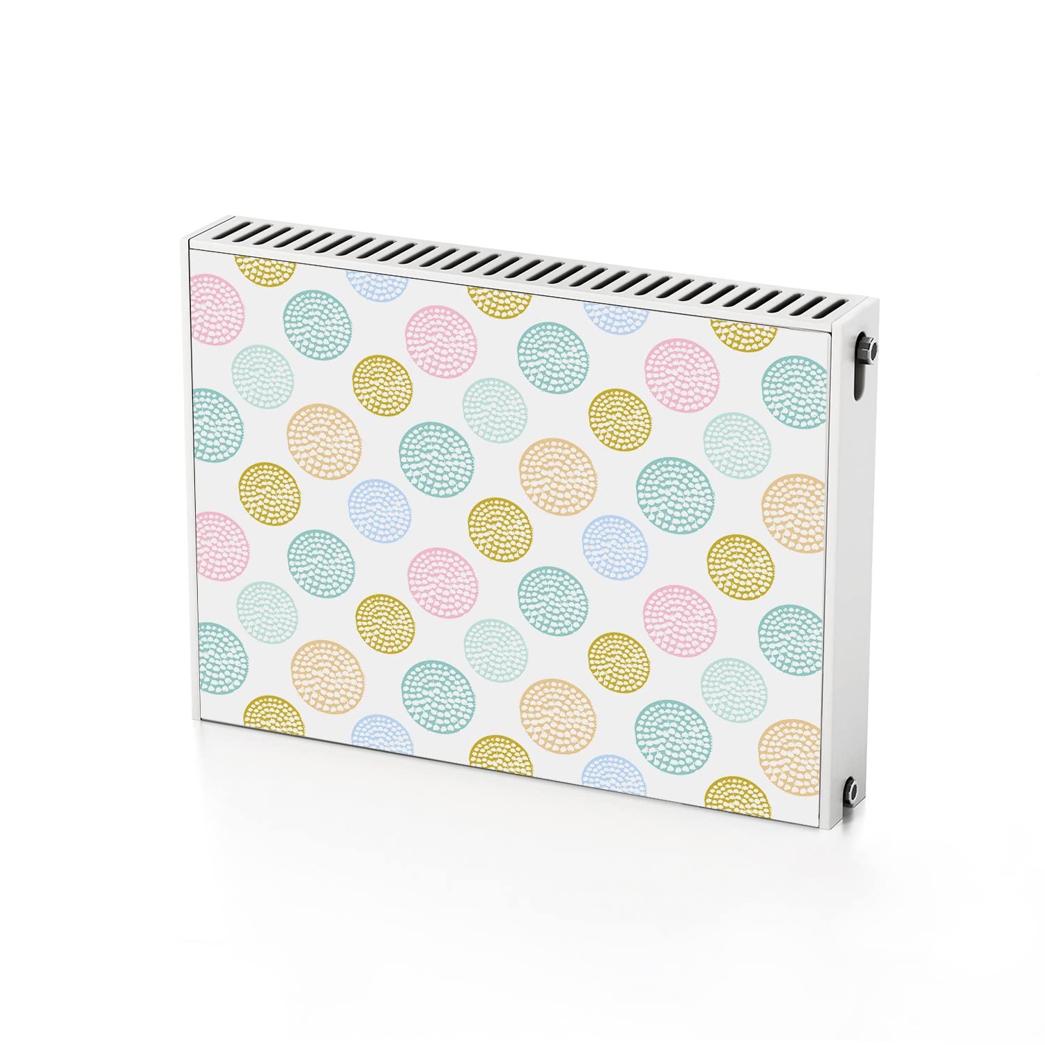 Décoration de radiateur Coloray 80x60 cm pour moderniser le salon avec un style géométrique