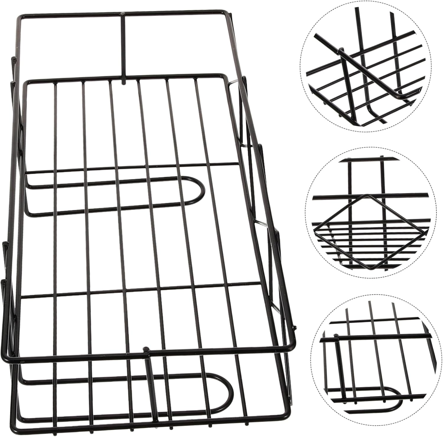 Holibanna Bathroom Organizer Over Toilet Easy Install Iron Storage Shelf Multi-Function Rack