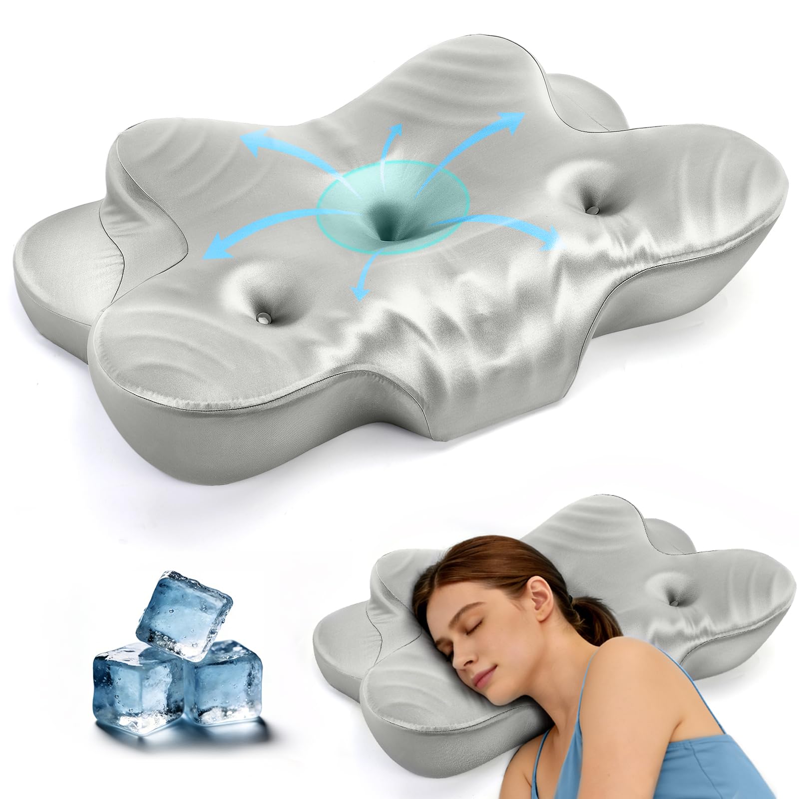 CCidea 3-Hole Cervical Pillow