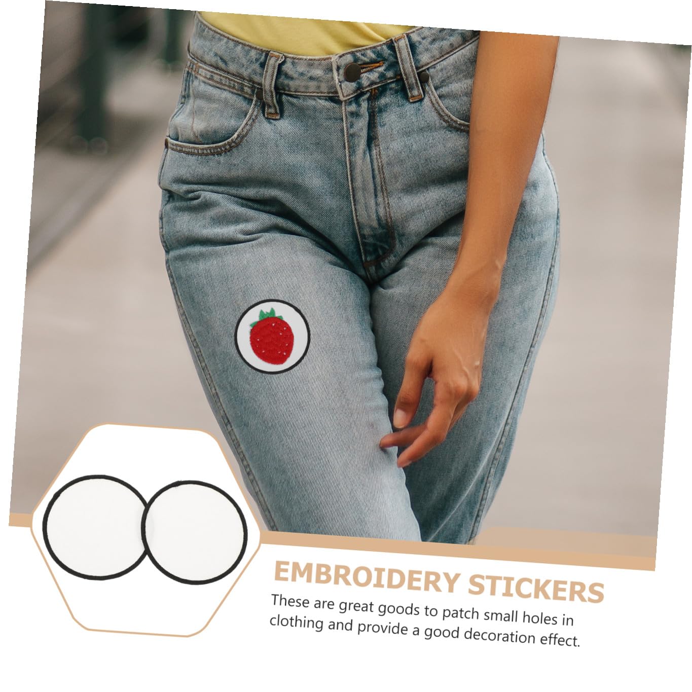 JEWEDECO 50pezzi Toppe Termoadesive Per Riparazione Abbigliamento Patch Di Applique Per Sublimazione Facili Da Applicare Su Vestiti e Accessori Per Decorazioni e Riparazioni Fai Te