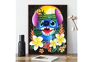 ACENGXI Disney Paint by Numbers Stitch DIY Canvas