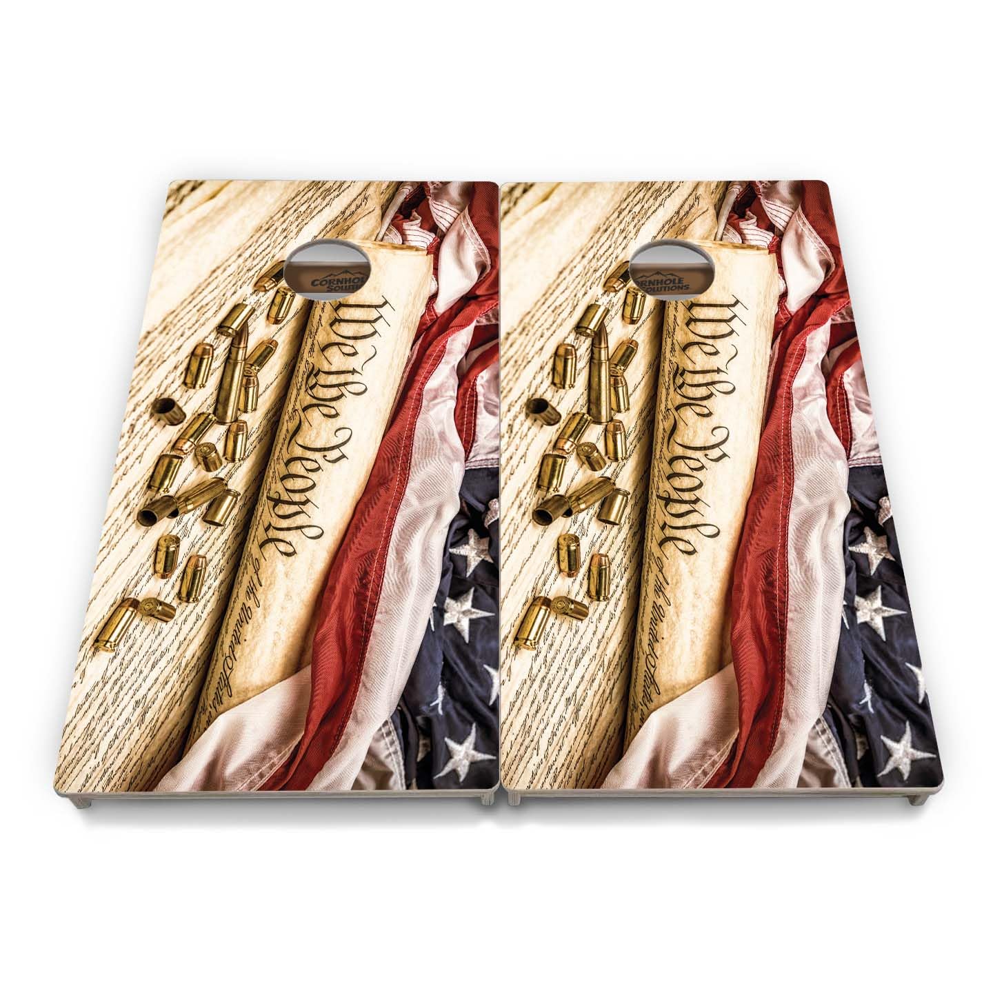 Cornhole Solutions Tournament Cornhole Bundle - Regulation 2'x4' Set 3/4