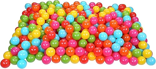 Miniatura 9 de BalanceFrom 23-Inch Phthalate Free BPA Free Non-Toxic Crush Proof Play Balls Pit Balls- 6 Bright Colors in Reusable and Durable Storage Mesh Bag