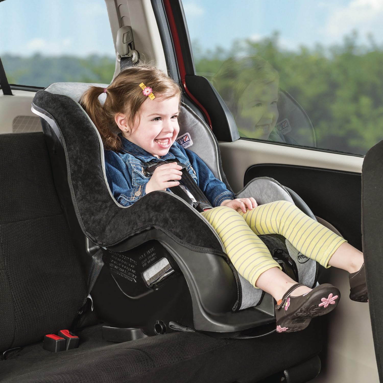 Amazon.com : Evenflo Tribute LX Convertible Car Seat (Saturn Gray) : Baby