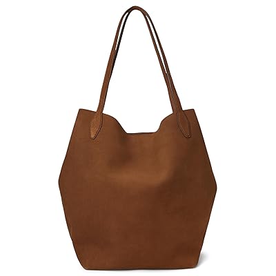 Madewell Oversized Soft Grain Shopper Suede Shoulder Women