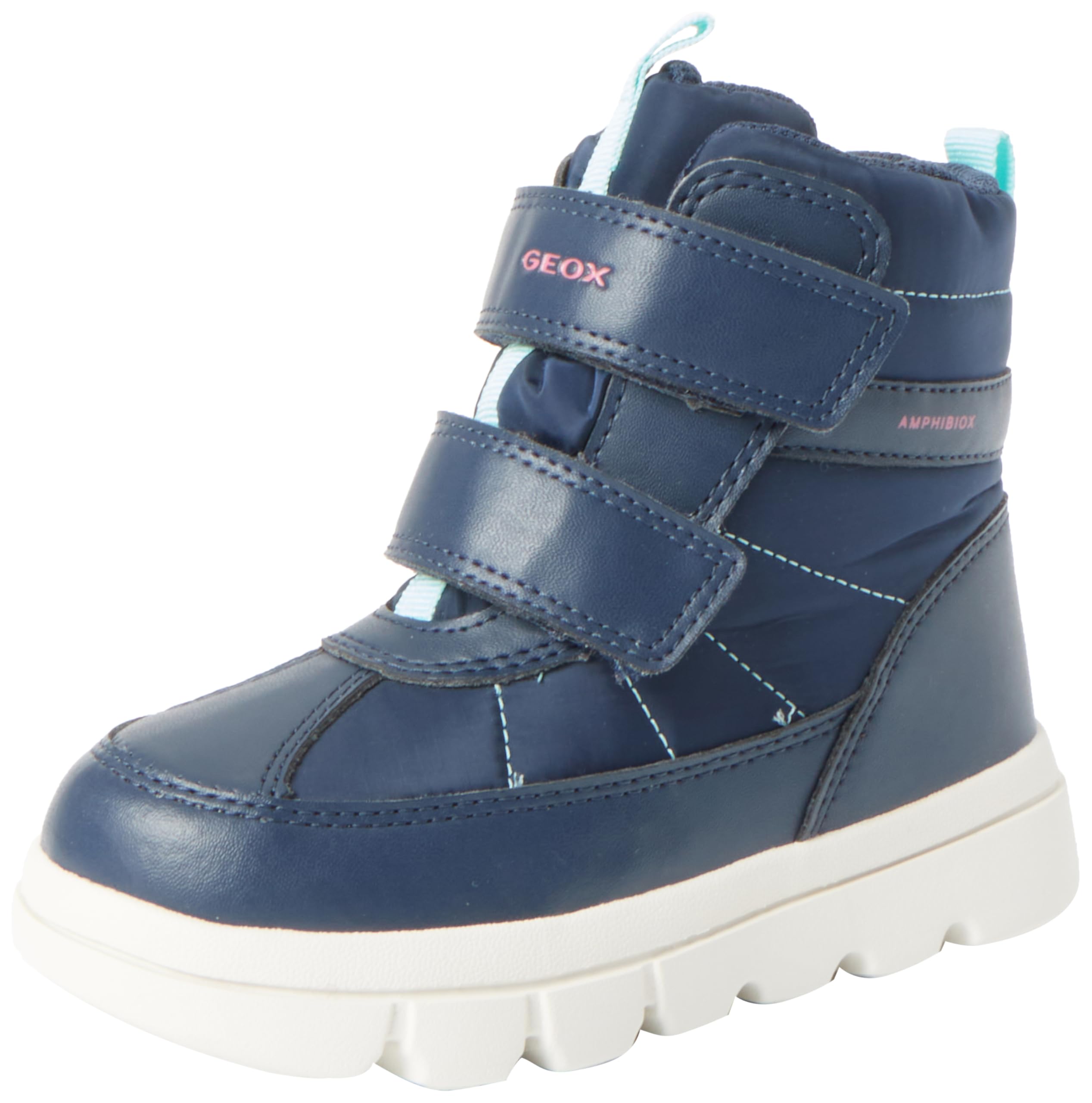 Geox Girls' B Willaboom Girl B A Ankle Boot, navy, 25 EU