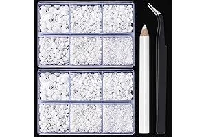 10000PCS Flatback Rhinestones for Crafts and Decoration