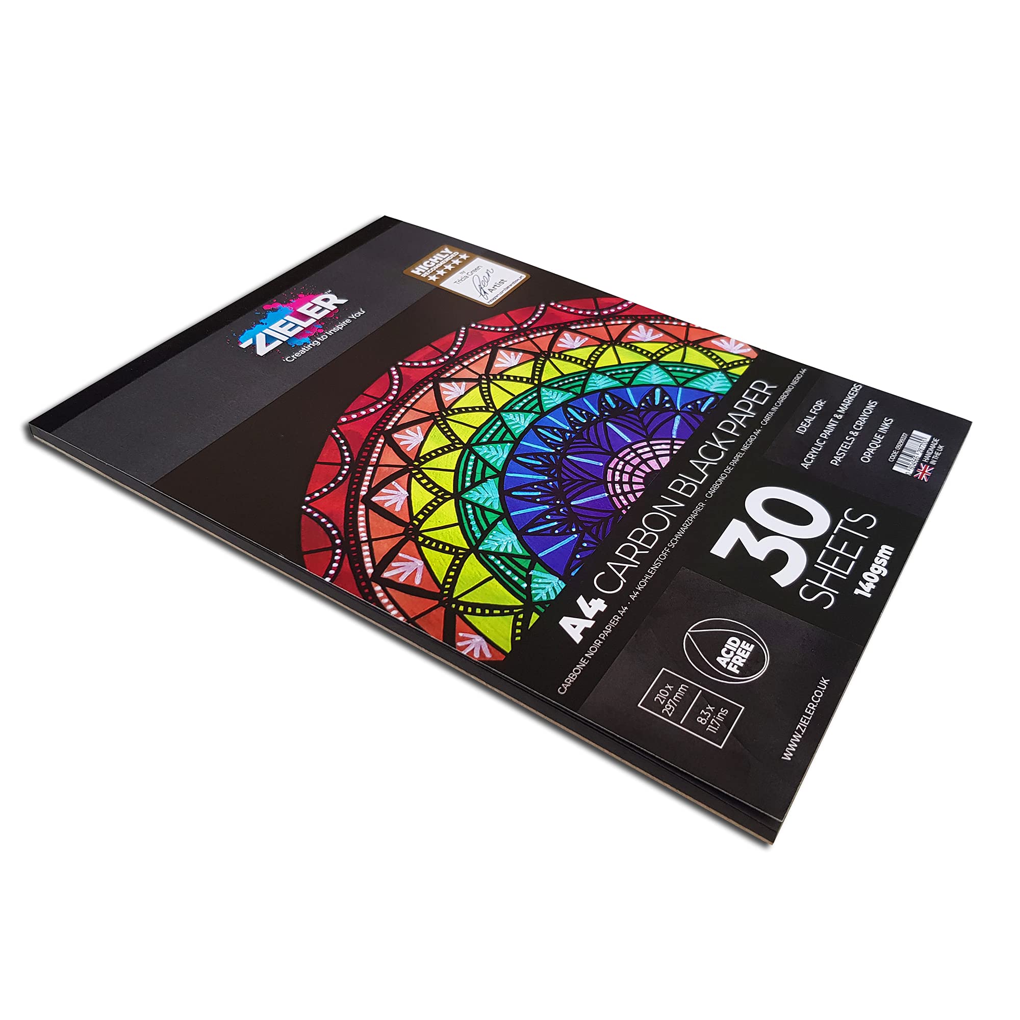 Black Paper Pad by Zieler® - Image 2