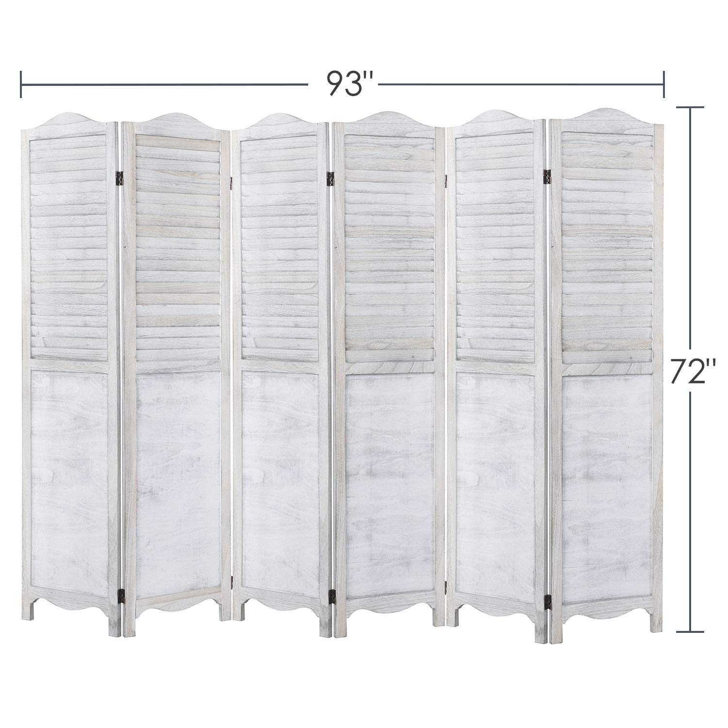 Buy Rose Home Fashion RHF 5.6ft.Tall Vintage Rustic Design Wood Crafted