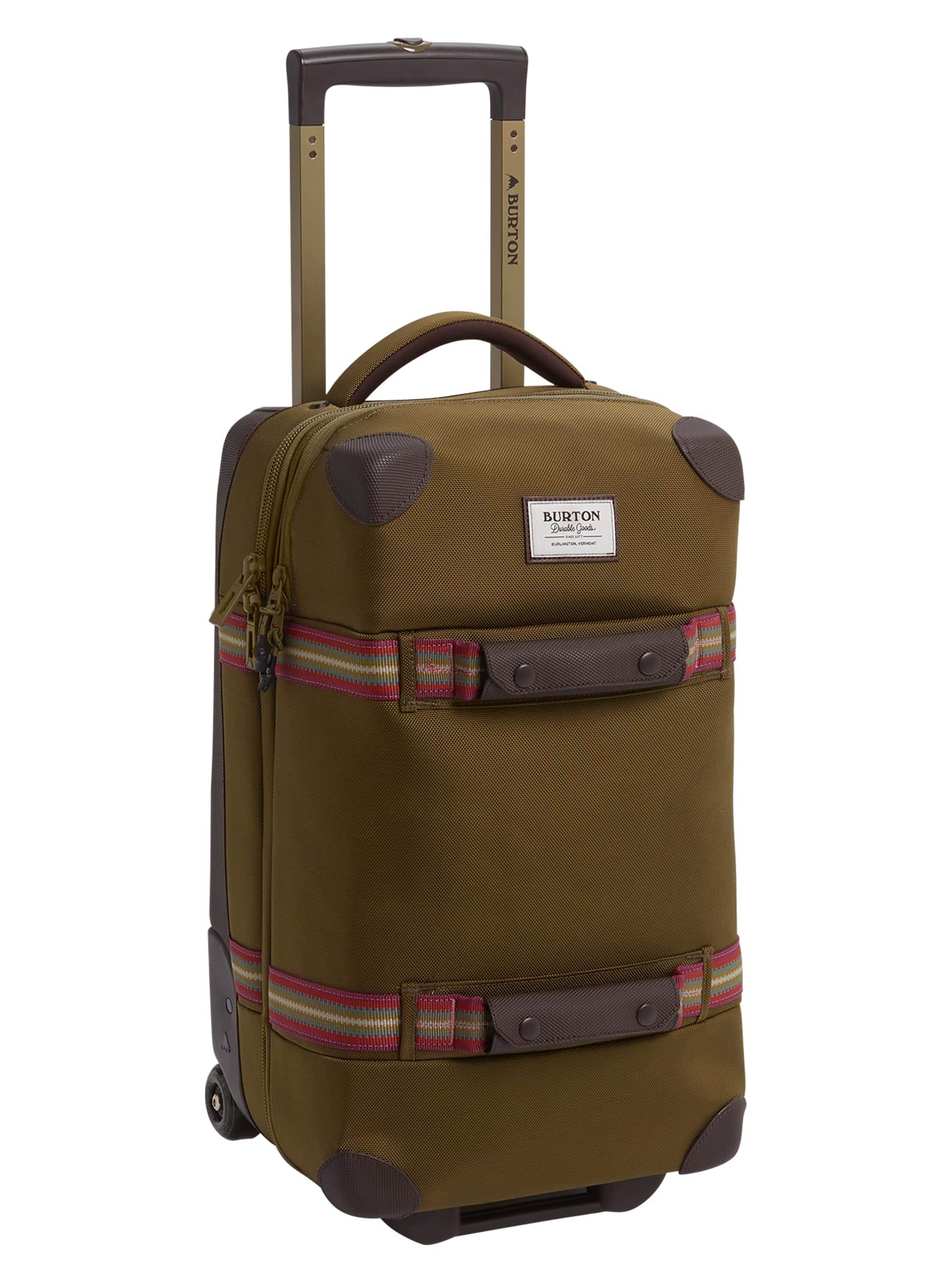 Burton Durable, Expandable Wheelie Flight Deck Travel/Luggage Bag, Carry-On Size, Laptop Compartment