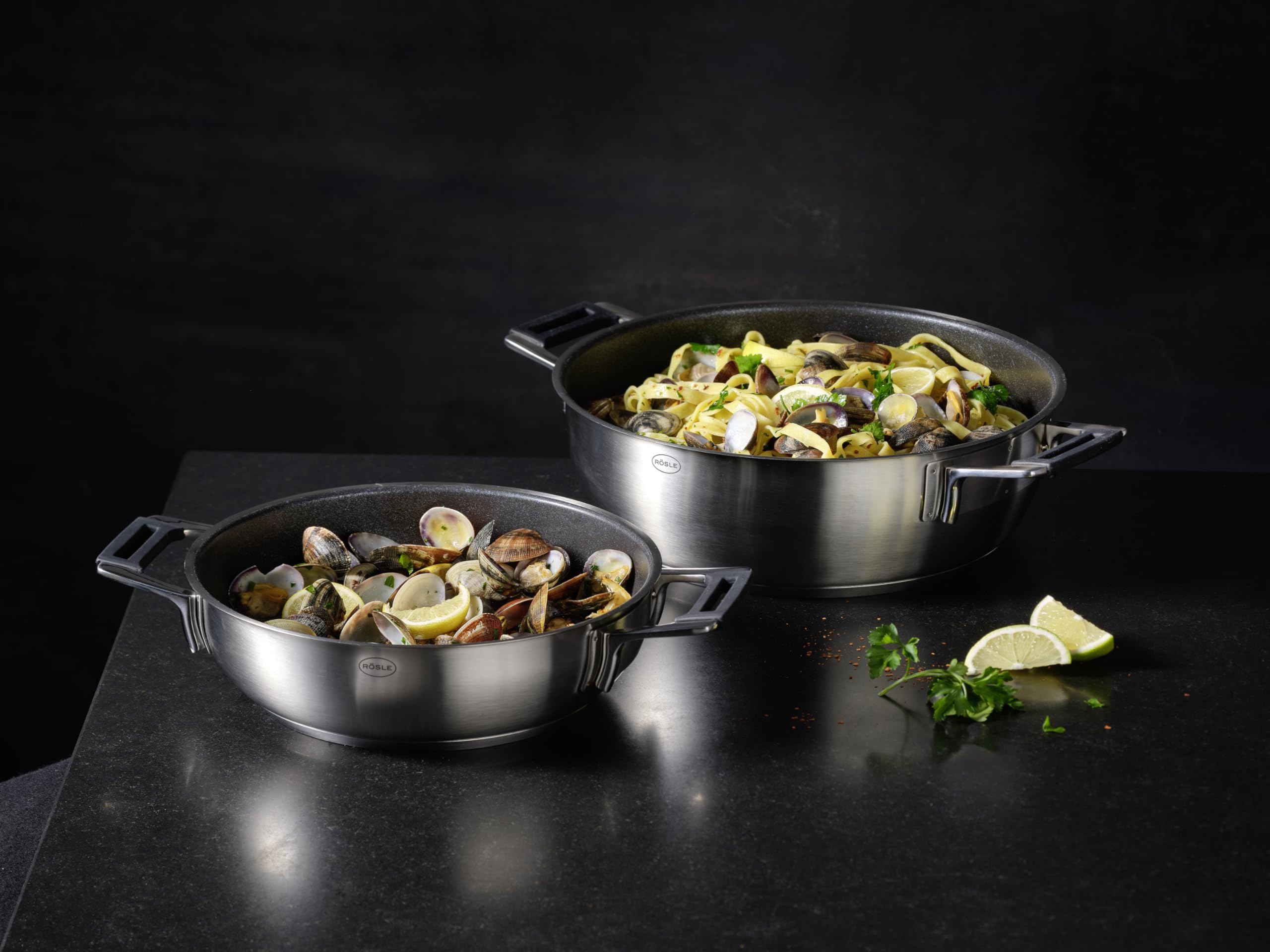 Koekenpan Le Creuset RVS Plus Met Anti-aanbaklaag 24 cm