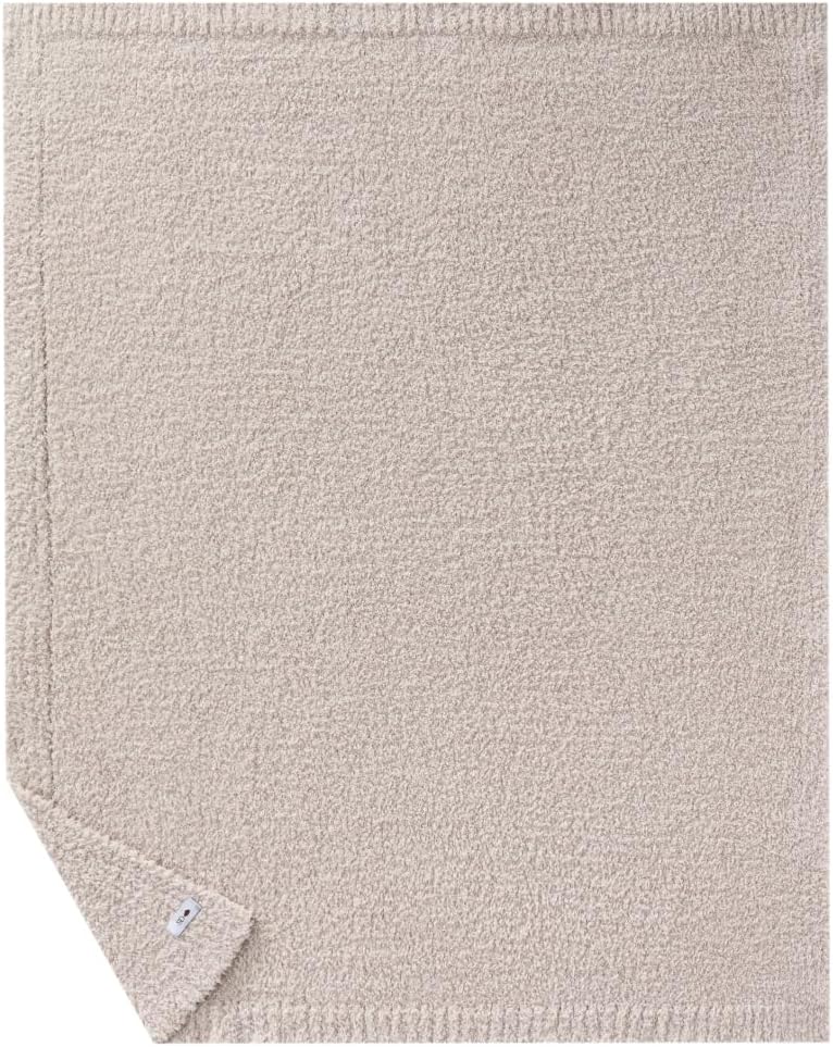 Sweet Dreams Soft 30x40 Baby Blanket - Breathable Blanket for Boys & Girls, Swaddle, Tummy Time (Stone)