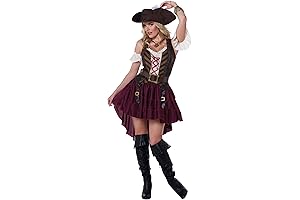 Renegade Renaissance Siren Temptation Pirate Wench Costume for Women