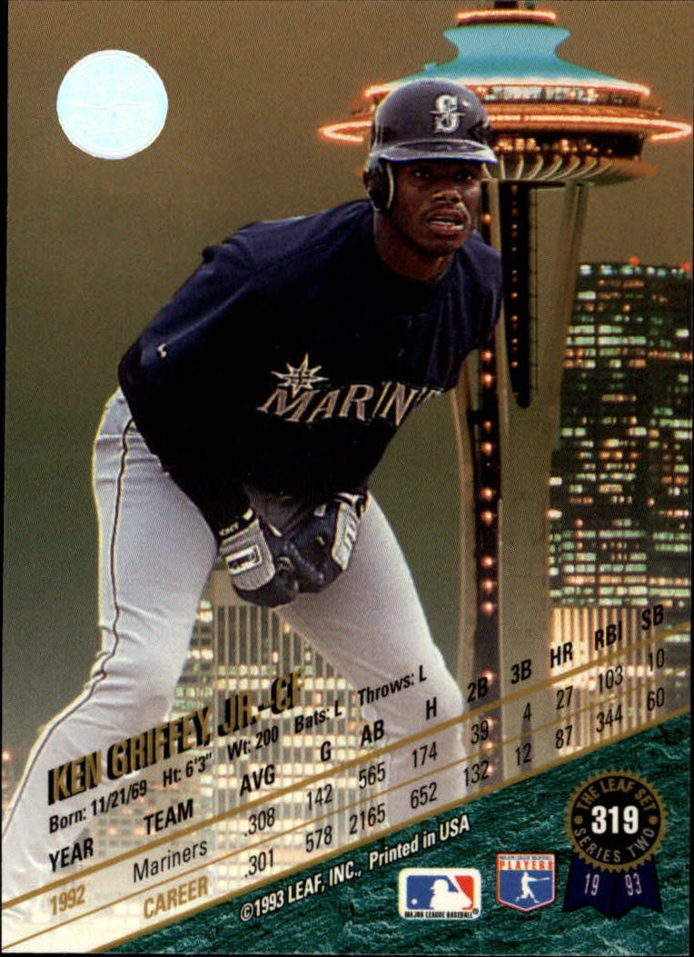 Ken Griffy jr カード 1990 UPPER DECK #156 KEN GRIFFEY JR 
