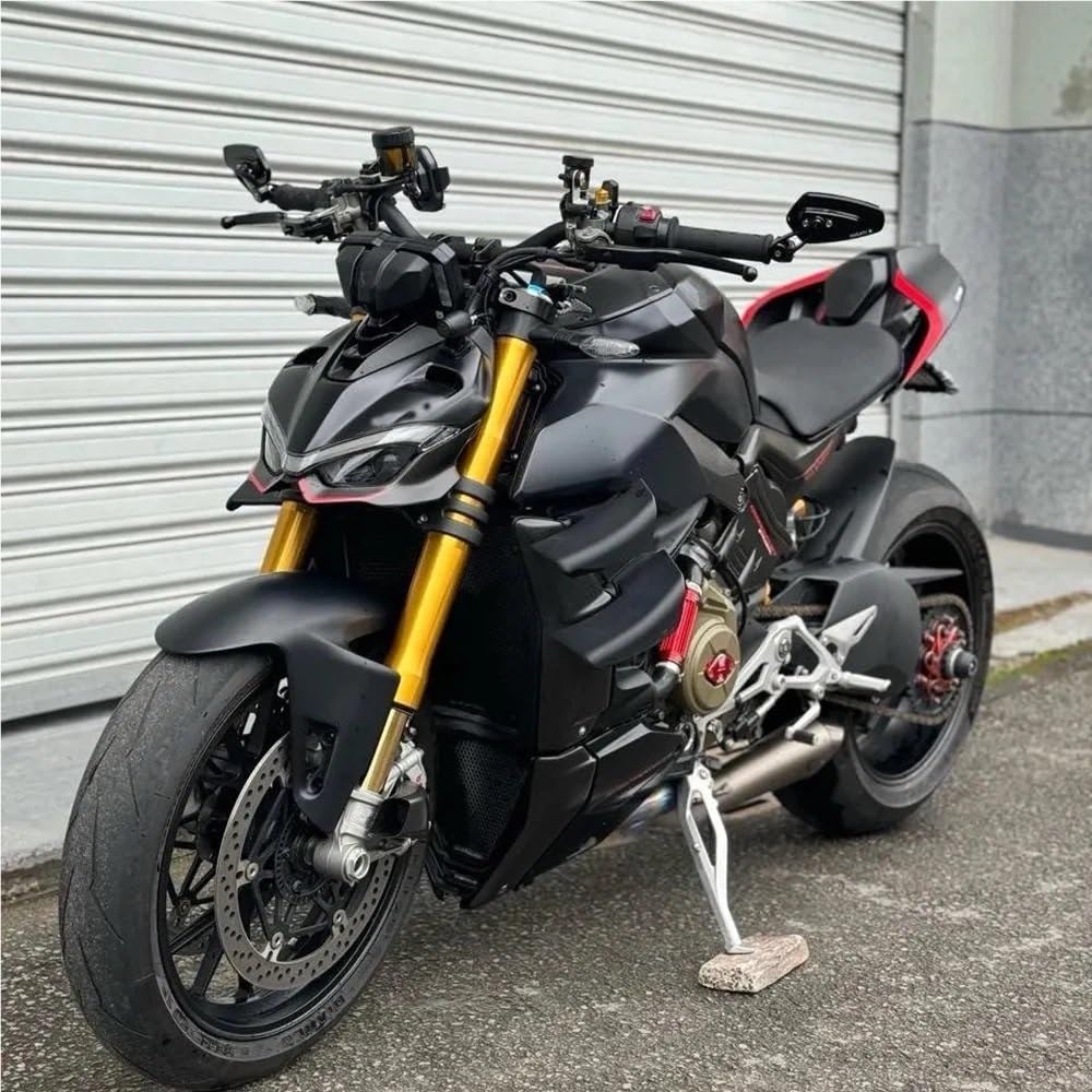 Motorrad-Rücksitzverkleidung Für Ducati Panigale V4 V4S V4R V2 & Streetfighter V4 V4s V2 Hinten Schwanz Verkleidung Buckel Motorrad Zubehör(Red 1set)