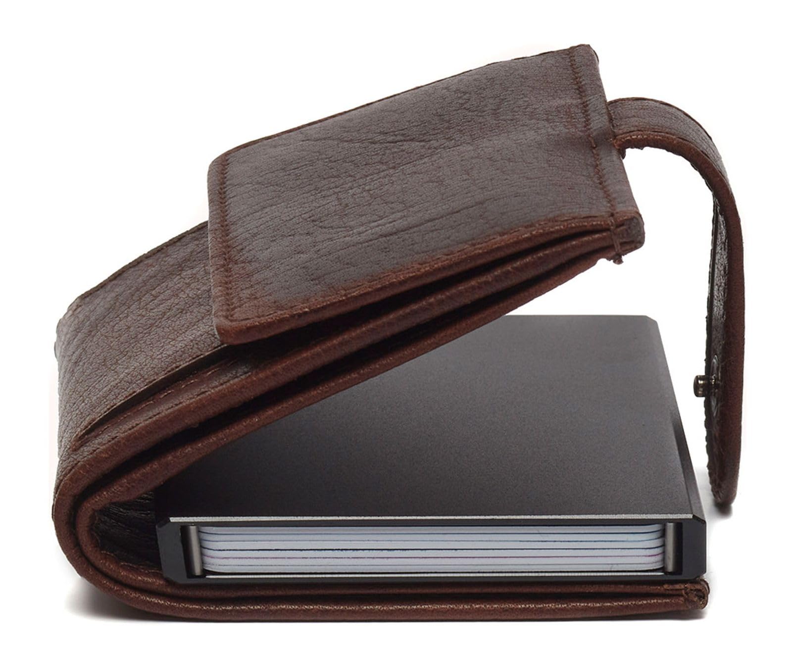 The Chesterfield Brand Hannover - Kreditkartenetui 6cc 10 cm RFID brown