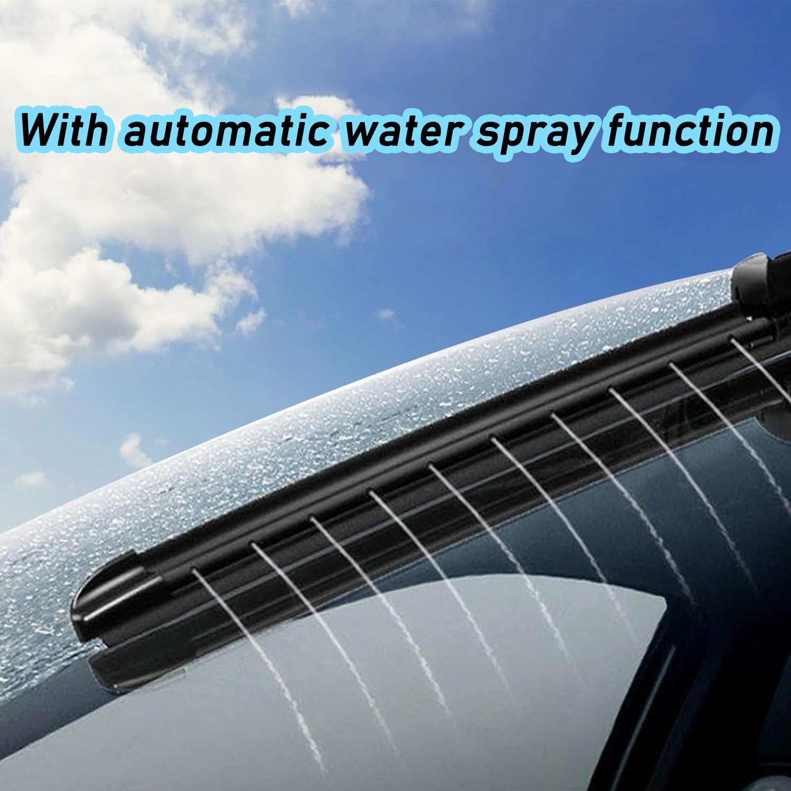 Spazzole Tergicristallo per Modelli Volvo Xc60 (2018-2023) con Funzione di Spruzzo d'Acqua Sostituzione Spazzole Tergicristallo Anteriori da 26+19 Pollici, Accessori per Pioggia E Neve
