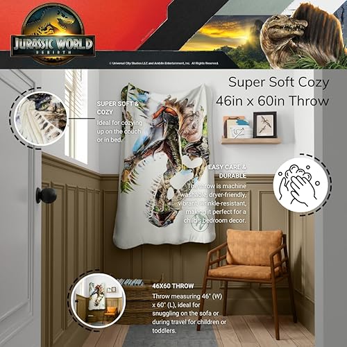 Vista 124 de Franco - Ropa de cama infantil de microfibra súper suave, 46 pulgadas x 60 pulgadas, Spirit Riding Free