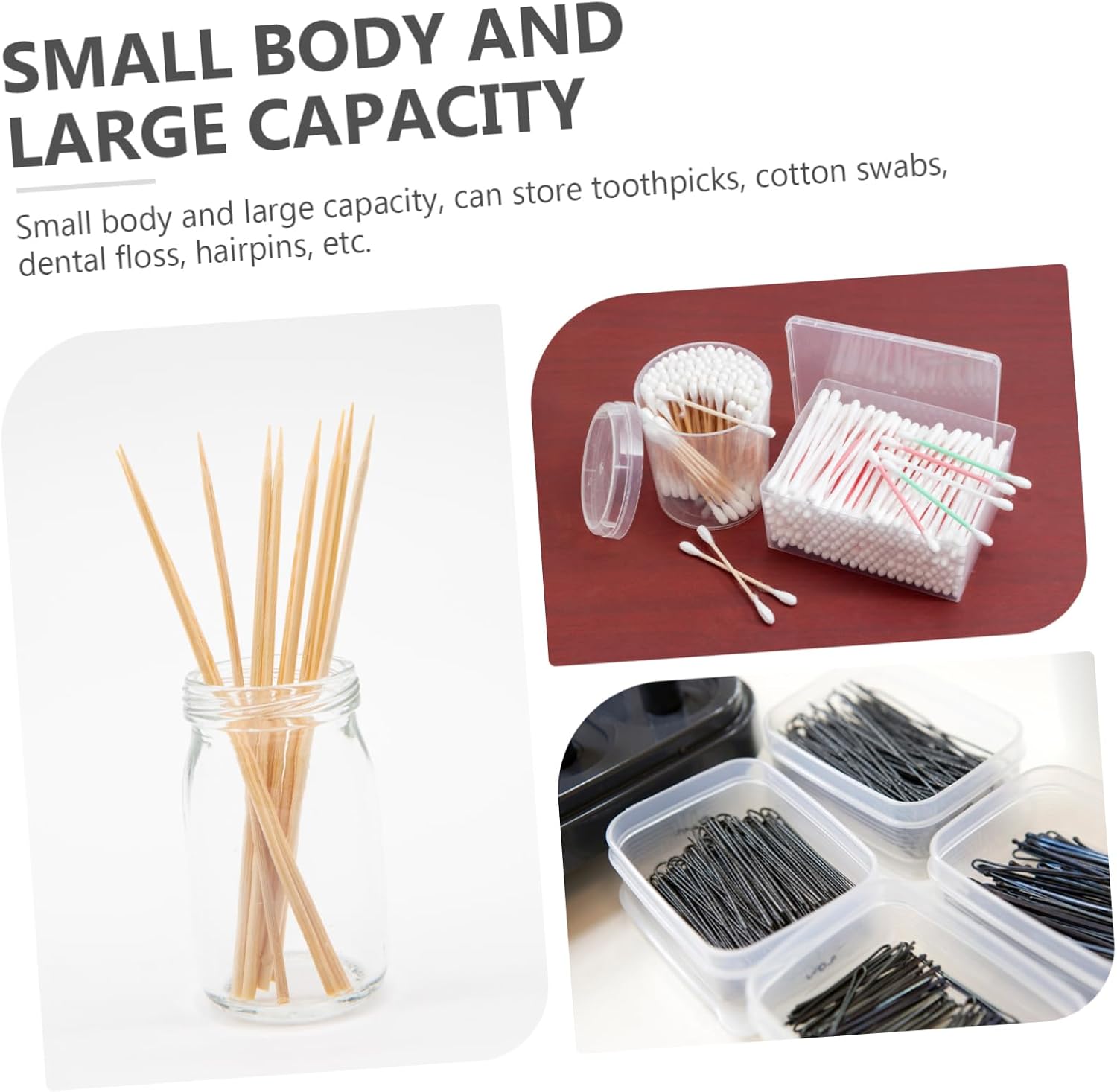 KICHOUSE 1pc Creative Decorative Toothpick Holder Elegant Multi-functional Storage Case for Home Hotel and Parties and Moisture- Design Compact and Practical Use