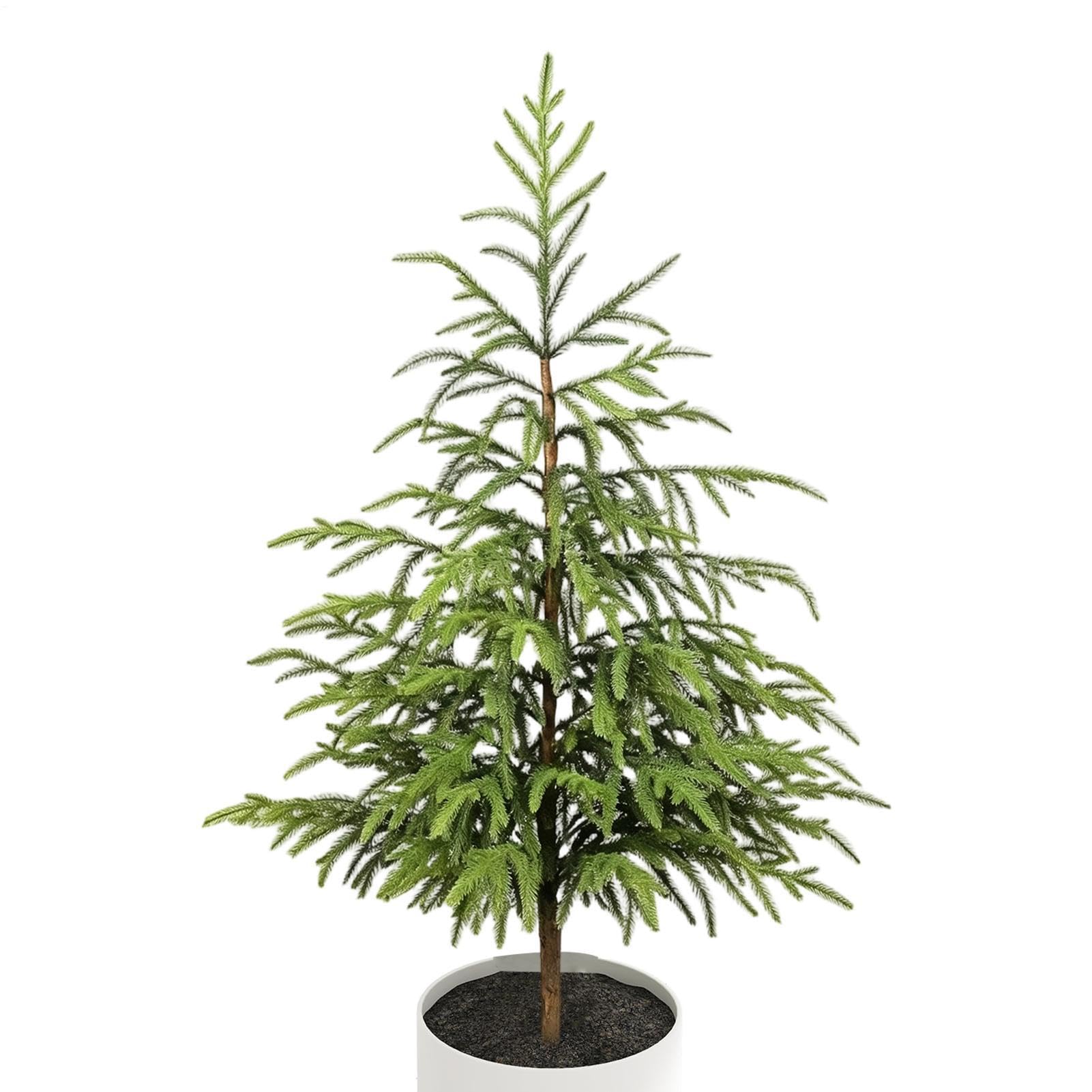 Alberi di Natale artificiali per esterni, 62 cm, verde natalizio