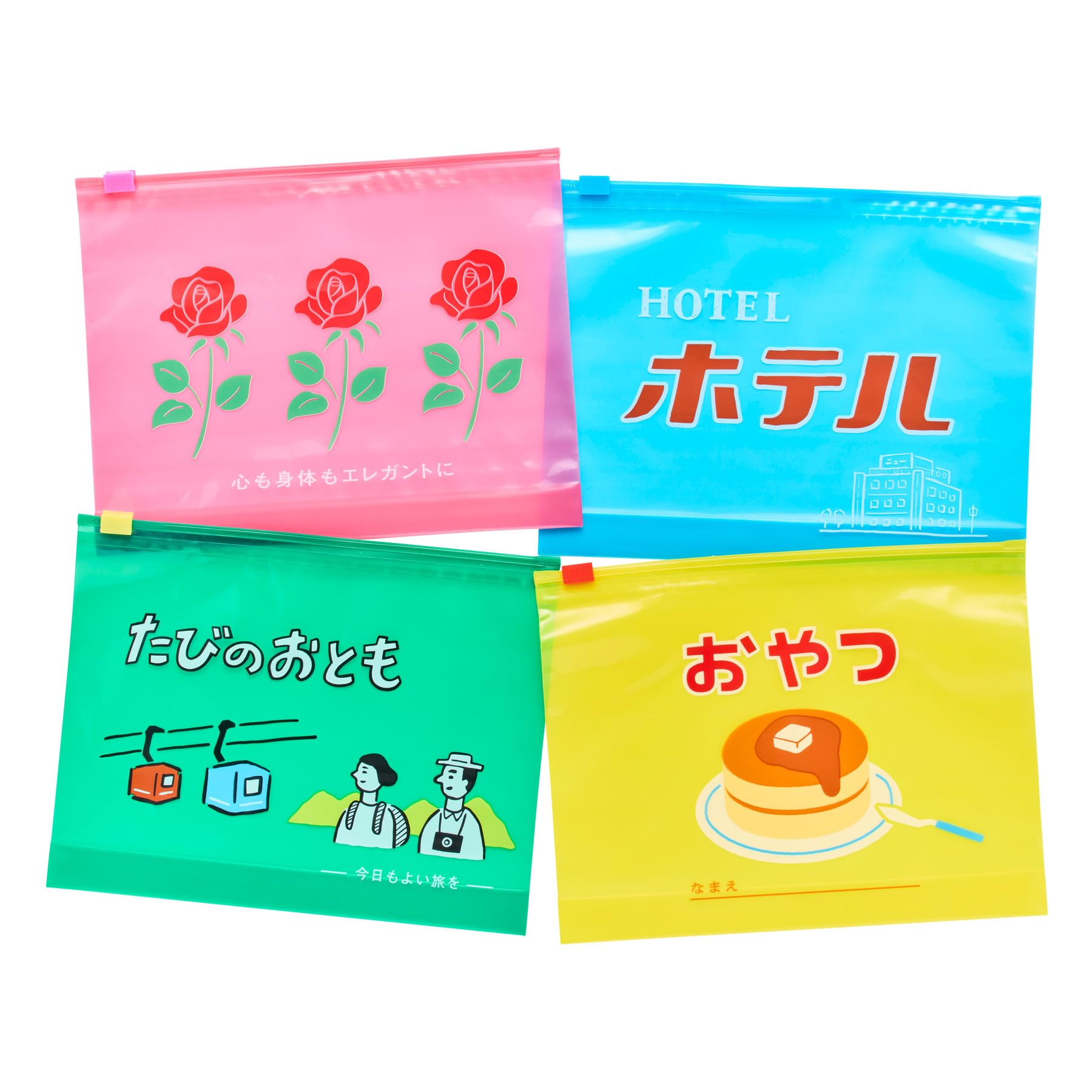 Amazon.co.jp: ニューレトロ ジッパーバッグ L (バラ) : ドラッグストア